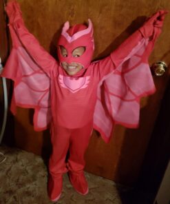 PJ Masks Owlette Deluxe Toddler Costume Large (4-6) Red 51 71Za9Tm7t0L