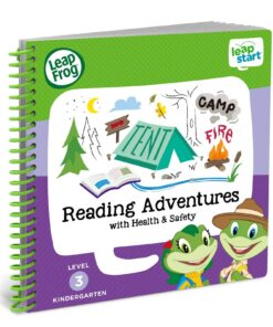 Alternative view of LeapFrog LeapStart Kindergarten Activity Book: Reading Adventures and Health & Safety Level 3 Non-3D