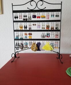 Mango Steam Jewelry Organizer for Hanging Earrings Black 38 71ZbEwBn6RL