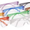 Gateway Safety 3699 Colorful Starlite Gumballs Safety Glasses, Small, 10 Colors Included (Pack of 10), Multi Color