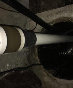 Zoeller Waste-Mate 267-0001 Sewage Pump, 1/2 HP Automatic – Heavy-Duty Submersible Sewage, Effluent or Dewatering Pump Green 40 71ZbTCl zJL