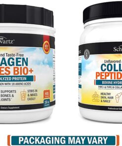 Collagen Peptides Powder - Grass Fed, Pasture Raised with Aminos - Promotes Healthy Skin Hair & Nails – Bone & Joint Support - Hydrolyzed, Unflavored, Non GMO, Gluten Free - Easy to Mix -16 oz 25 71ZbWcvH6OL