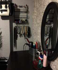 Huji Wall Mount Tie and Belt Rack Organizer, White (1 Pack) 1 38 71ZbbqEPcDL