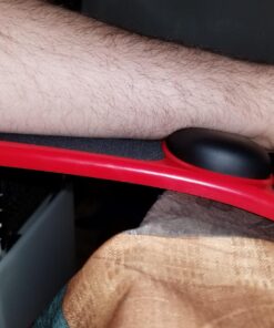 Prime Computer réglable Wrist Rest Accoudoir - Bureau et président Dual Purpose Attachable Home & Office Computer Arm Support - Tapis de souris ergonomique Conçu bras support bureau Extender 22 71ZcKtPYxeL