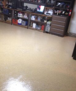 Rust-Oleum 238466 Epoxy Shield Esh-06 Professional Based Floor Coating Kit, Liquid, Tan, Solvent Like, 263 G/L Voc, 2 Gallon (Pack of 1), Dunes Sand, 11 Fl Oz 65 71ZcZrRUL