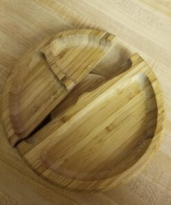 Avanchy Baby Plates Divided Bamboo with Suction for Babies Kids Toddler Food with Silicone Spoon for Feeding (Magenta) Magenta 32 71Zcrq9AWML