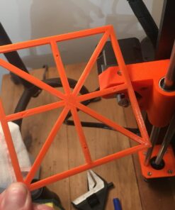 HATCHBOX PETG 3D Printer Filament, Dimensional Accuracy +/- 0.03 mm, 1 kg Spool, 1.75 mm, Orange 35 71ZdhBRKnkL