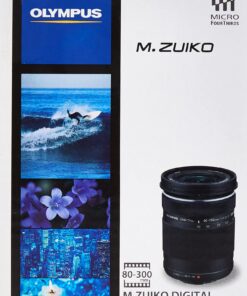 OM SYSTEM OLYMPUS M.Zuiko Digital 40-150mm F4.0-5.6 R Black For Micro Four Thirds System Camera, 3.75x Zoom Lens, Portable Design Standard Packaging 55 71ZeaM98awL