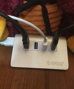4-Port USB 3.0 Hub ORICO Aluminum USB Hub with 3.3ft Extend Cable, Portable Data Hub for MacBook, Mac Pro/Mini, iMac, XPS, Surface Pro, Notebook PC, USB Flash Drives, Mobile HDD Silver 27 71ZehifKXyL