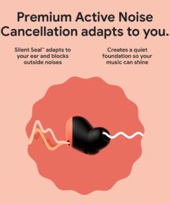 Alternative view of Google Pixel Buds Pro - Noise Canceling Earbuds - Up to 31 Hour Battery Life with Charging Case - Bluetooth Headphones - Compatible with Android - Charcoal