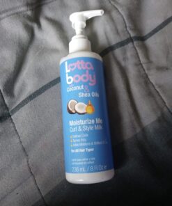 Lotta Body, Coconut Oil and Shea Moisturize Me Curl & Style Milk, Defines Curls, Anti Frizz, Adds Moisture & Shine 8 Fl Oz 8 Fl Oz (Pack of 1) 21 71ZfX7uM6L