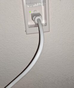 PowerBridge Two-CK Dual Outlet TV Cord Hider for Wall Mounted TV’s - Recessed in-Wall Cable Hider System for Power & Low Voltage - Matches Existing Outlets - Hide Wires with This Easy DIY Install Kit Dual Power 77 71ZfeAyd0VL