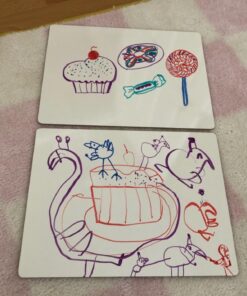 5 Pack Double Sided Whiteboards Lined Dry Erase Board for Kids Ruled Writing Board Handwriting Practice for Kids Small White Board Dry Erase Boards Lines 9x12 Student 5 Dry Erase Markers Included 43 71ZgB53jKHL