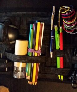 Cocoon CPG10BK GRID-IT!® Accessory Organizer compatible with Tablets - Medium 12" x 8" (Black) 54 71ZgS0tsE0L