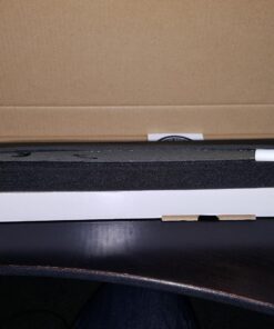 Glorious Gaming Wrist Pad/Rest - Full Standard Size - Black - Mechanical Keyboards, Stitched Edges, Ergonomic | 17.5x4 inches | 25mm/1in Thick (GWR-100) Full Size (Standard) 65 71ZgVc95zUL