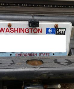 Xroose S2 HD Wired Backup Camera, 149° Wide Field of View License Plate Camera, IP69 Waterproof LED Colored Night Vision Rear-View Camera for Reversing/Driving Car Pickup SUV Truck … 45 71Zi1vXCnCL