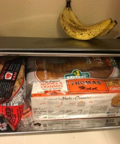 Polder Deluxe Bread Bin, 17 Inch, Stainless Steel 24 71ZjBvLN kL