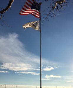 Grace Alley American Flag: American Made 4x6 FT US Flag Made in USA - Embroidered Stars and Sewn Stripes. This American Flag Meets The US Flag Code. 33 71ZkPk6Y YL