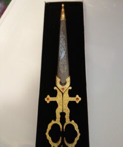 Furniture Creations Renaissance Dagger Style Scissors with Sheath Cover 12 71Zkw BBJyL