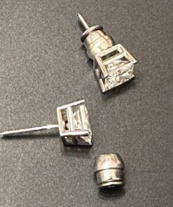 Most Secure Earring Back by Chrysmela Platinum Patented technology automatically fit and lock all types of earring posts Replace screw backs, La Pousset, butterfly backs 29 71ZleeFZQrL