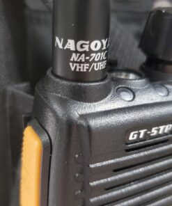 Authentic Genuine Nagoya NA-701C (Commercial Frequency Tuned) 8-Inch Whip VHF/UHF (155/455Mhz) Antenna SMA-Female for BTECH and BaoFeng Radios NA-701C Commercial VHF/UHF 27 71ZlfUhdM6L