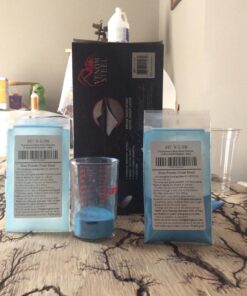 Glow in The Dark Pigment Powder - Neutral and Fluorescent Color for Art Painting, Fine Art, Nail Art Paint, and DIY Crafts - Non-Toxic, Long Lasting 10+ Color Options - Fluorescent Blue - (60 Grams) 60 Grams 38 71ZmGUssToL