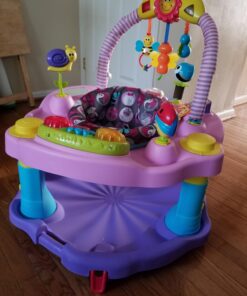 Evenflo Exersaucer Bouncing Activity Saucer, Sweet Tea Party 29 71ZmrQys 5L