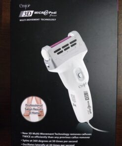 Emjoi Micro-Pedi 3D POWER Callus Remover with Xtreme Coarse Soft & Flexible Roller (Most Powerful & Corded) Blue 1 Count (Pack of 1) 23 71ZnnZ6wiL