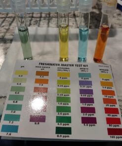 API FRESHWATER MASTER TEST KIT 800-Test Freshwater Aquarium Water Master Test Kit, White, Single, Multi-colored 42 71ZowK9pNAL