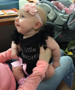 Baby My Little Black Dress Onesie, Black,(0-6 Months) 0-12 Months 16 71ZpP1eA2CL