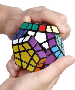 Dreampark 3x3 Megaminx Speed Cube Puzzle Toy, Black Sticker - 1 pcs 14 71ZpjlbdtL