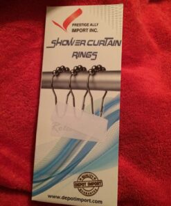 Shower Curtain Hooks 12 Piece Rings Stainless Steel Rustproof Friction Free Gliding 1 Sets of 12 Hooks , Value Pack 64 71ZpxjYdYAL