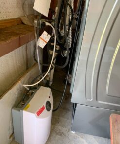 Thermoflow Electric Mini Tank Water Heater, 2.5 Gallon 120V Corded Under Sink Small Hot Water Heater for Point of Use Instant Hot Water 2.5 Gallons 20 71ZqIdzMXML