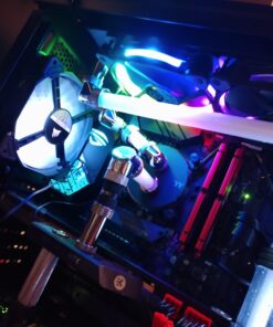 Corsair CORSAIR Crystal 570X RGB Mid-Tower Case, 3 RGB Fans, Tempered Glass - Mirror Black (CC-9011126-WW) 77 71ZqOa2XuSL