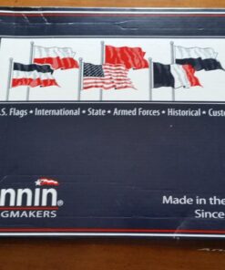 Annin Flagmakers Model 2730 American Flag Tough-Tex Polyester Flag, 5 x 8 Feet 5x8 ft. 32 71ZqrLkdwvL