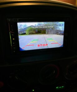 AUTO-VOX Cam1 HD Car Rear View Backup Camera of License Plate for Truck & RV with The Features of IP68 Waterproof High Brightness Light Sensor Night Vision LEDs,Fit All Cars 55 71ZrS971SxL