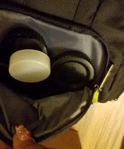 Evecase Large DSLR Camera/Laptop Travel Backpack Bag w/Rain Cover for Mirrorless, 4/3 Micro Four Third, Compact, Interchangeable Lens Digital Camera 18*12*8 inch Black 67 71ZsJ KHmGL