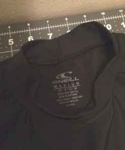 O'Neill Men's Basic Skins UPF 50+ Long Sleeve Rash Guard Large Black 28 71Ztel8ZCLL