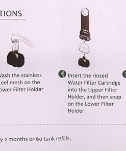 Alternative view of Replacement Keurig Water Filters Six (6) and Water Filter Cartridge and Assembly for Keurig K1.0 K-cup Machine