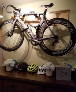 Ibera Bike Wall mount - Horizontal Indoor Bike Rack for 1 Bicycle I Bike rack garage - Keep you Bike Safe & Secure and save Space with Bike hangers for garage, bike hooks for garage wall, bike hanger Bike Hanger - 1 Pack 54 71ZuSD1CSL