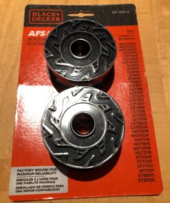 BLACK+DECKER Trimmer Line Replacement Spool, Autofeed 30 ft, 0.065-Inch, 2-Pack (AF-100-2) 18 71ZueDhEmnL