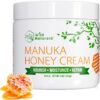 Manuka Honey Cream Moisturizer for Dry Skin - Eczema Honey Cream Face Moisturizer for Sensitive Skin - Soothing & Redness Relief Face Cream for Dry Skin - Face, Hand & Body Moisturizer for Women & Men 4 Ounce (Pack of 1) 56 71ZunPCRhXL