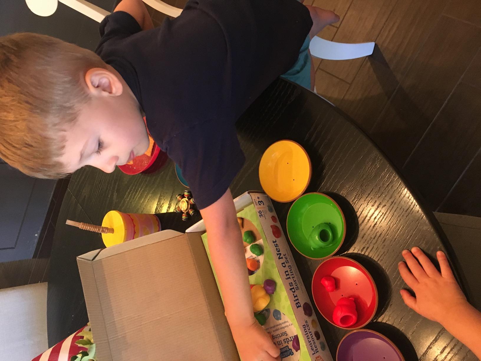 Learning Resources Birds in a Nest Sorting Set, Fine Motor Set, Color Sorting Set for Toddlers, 36 Pieces, Ages 3+ 8 Learning Resources Birds in a Nest Sorting Set, Fine Motor Set, Color Sorting Set for Toddlers, 36 Pieces, Ages 3+ - Image 8