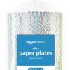 Amazon Basics Ultra Paper Plates, 6.87 Inch, Disposable, 600 Count (2 pack of 300) (Previously Encore) 600 Count (2 pack of 300) 11 71Zwpe5YlEL