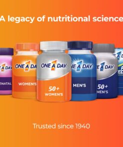 One A Day Women’s 50+ Multivitamins, Supplement with Vitamin A, Vitamin C, Vitamin D, Vitamin E and Zinc for Immune Health Support, Calcium & More , Tablet, 175 Count 175 Count (Pack of 1) 17 71ZzoB3AJuL