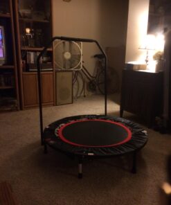 Alternative view of Urban Rebounder Trampoline with Workout DVD & Stabilizing Bar
