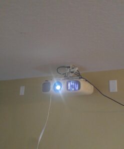 QualGear Qg-PM-002-Wht-S Projector Ceiling Mount Accessory , White 44 71a TvZPE1L