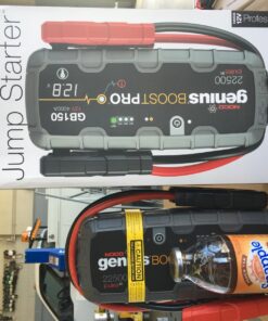 NOCO Boost Pro GB150 3000A UltraSafe Car Battery Jump Starter, 12V Battery Pack, Battery Booster, Jump Box, Portable Charger and Jumper Cables for 9.0L Gasoline and 7.0L Diesel Engines 35 71a hCVuWNL