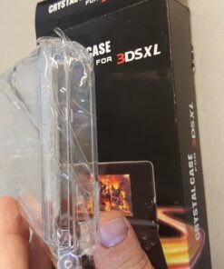 TNP 3DS XL Case - Ultra Clear Crystal Transparent Hard Shell Protective Case Cover Skin Accessory Compatible with Nintendo 3DS XL LL 56 71a xncrsML