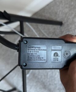 Amazon Basics 6-Outlet, 200 Joule Surge Protector Power Strip, Pack of 2, Rectangle, 2 Foot, Black 37 71a0BBJP3cL 1